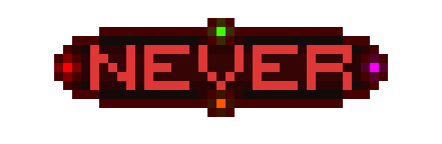 Never logo